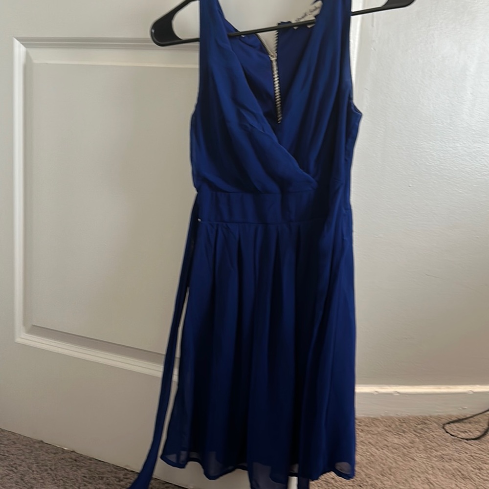Blue Party Dress